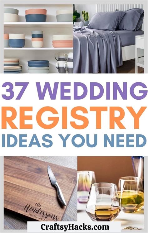 Home Decor Essentials for Wedding Registry