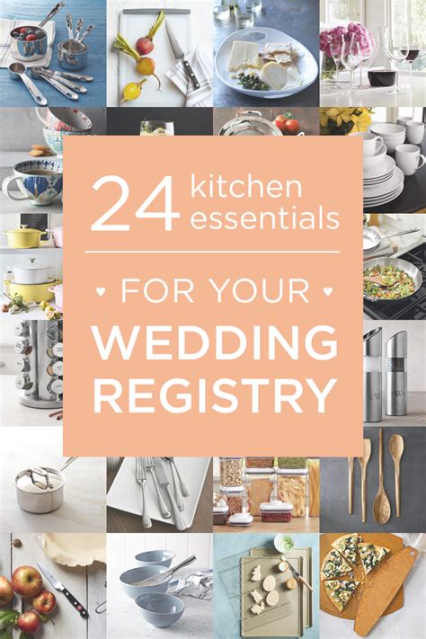 Kitchen Essentials for Wedding Registry