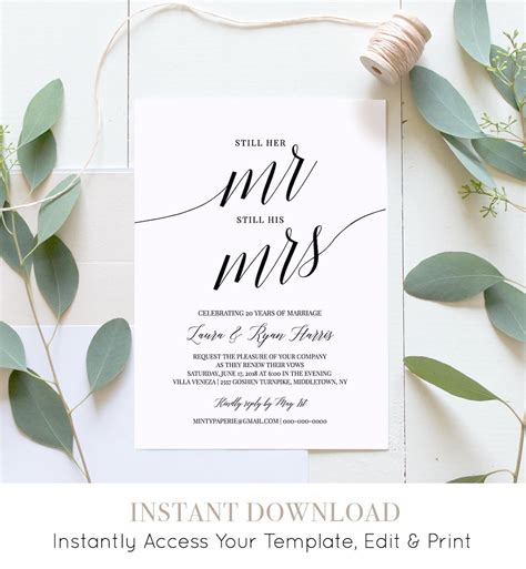 wedding renewal wishes invitations