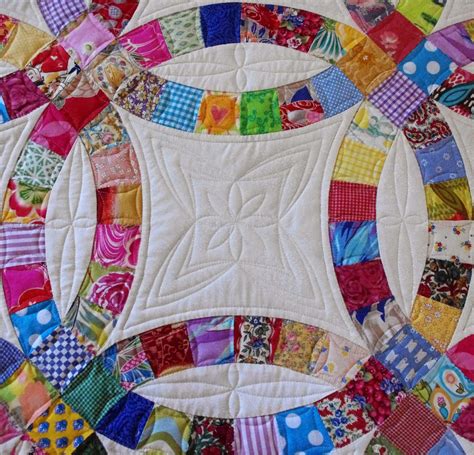 Wedding Ring Quilt Pictures