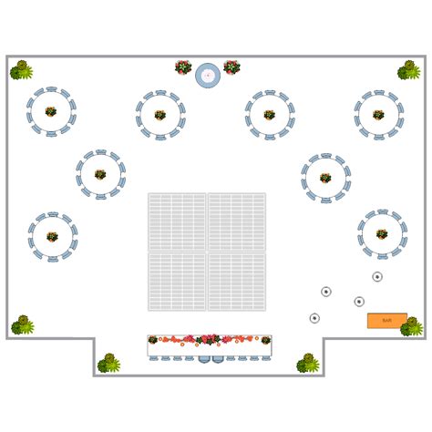 Wedding Seating Chart Layouts 6