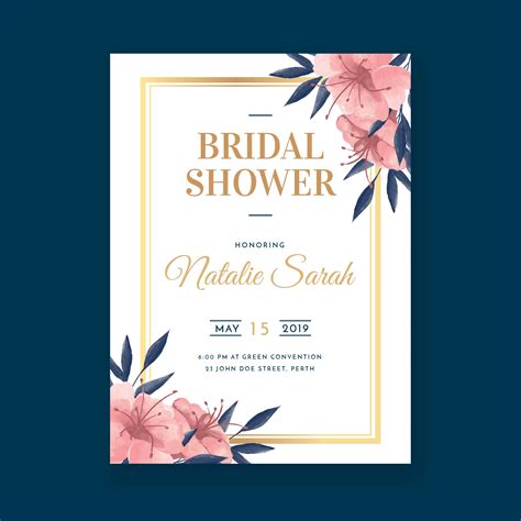 Wedding Shower Template Example 6