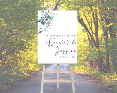 Wedding Sign Templates Canva