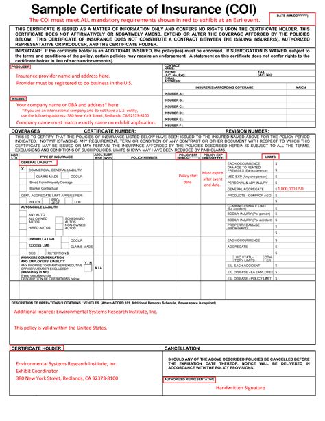 Wedding Singer Liability Insurance Template