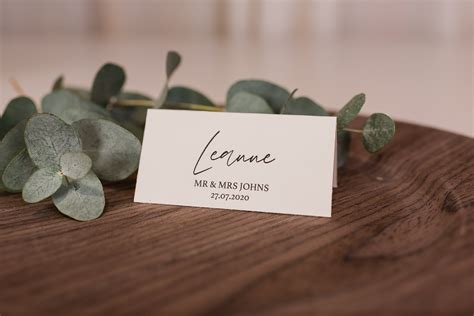 Wedding Table Name Cards Ideas and Inspiration