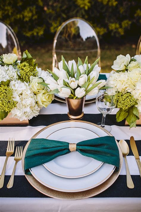 Wedding table setting ideas