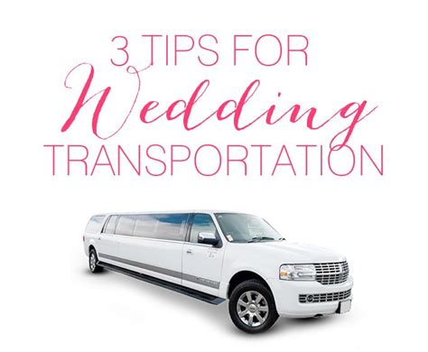 Practical Tips for Managing Wedding Transportation