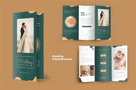 Wedding Tri-Fold Brochure Template