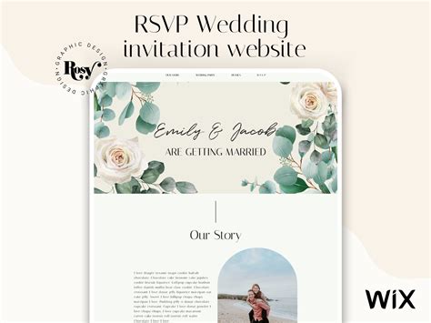 Wedding Website or RSVP Information