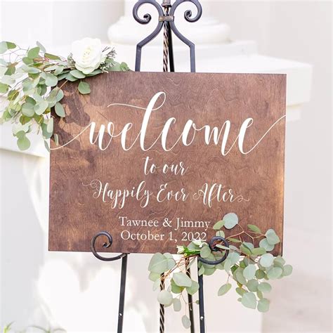 Wedding Welcome Sign