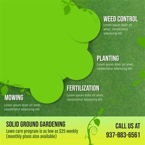 Weed Control Flyer