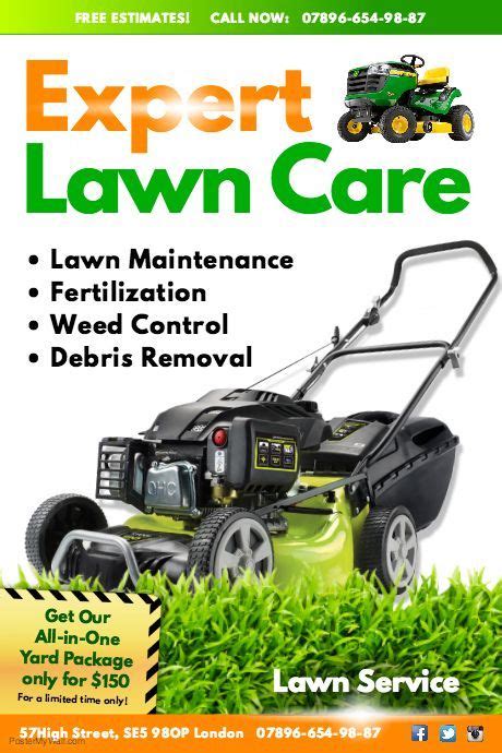 Weed Control Flyer Template 5