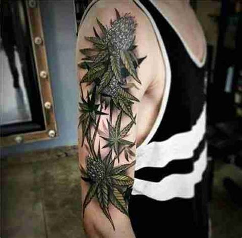 Weed Plant Tattoo Meaning and Symbolism