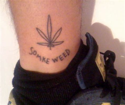 Weed tattoo aftercare and maintenance