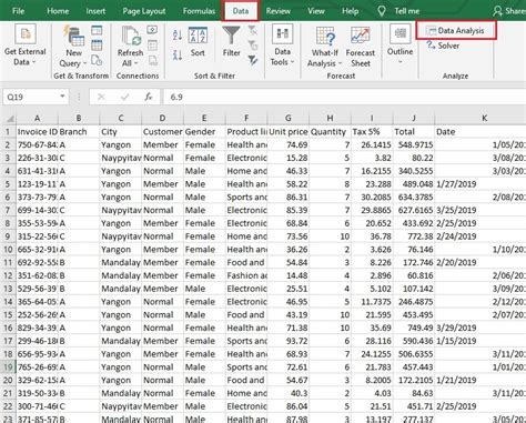 Week Number Analyze in Excel