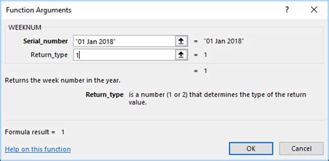 Week of Month Formula 7