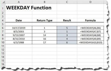 Using the Weekday function to automate reporting