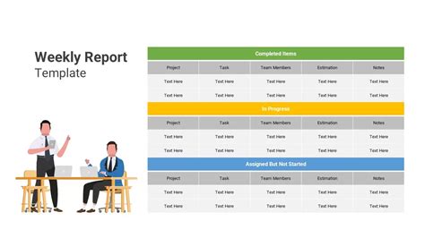 Weekly Report Design Example