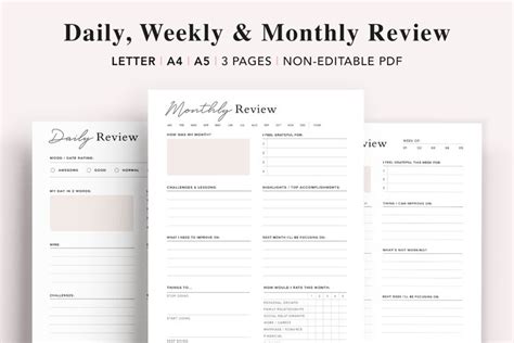 Weekly Planner Template 4