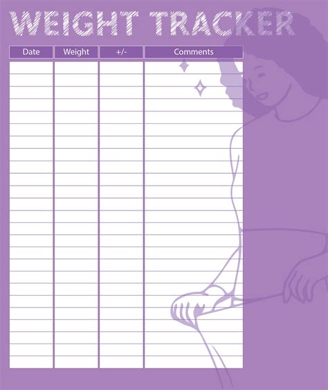 Weight Loss Journal Template