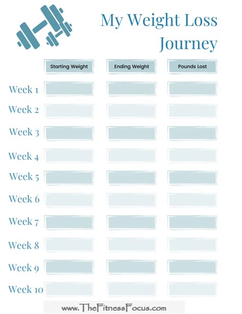 weight loss tracker conclusion