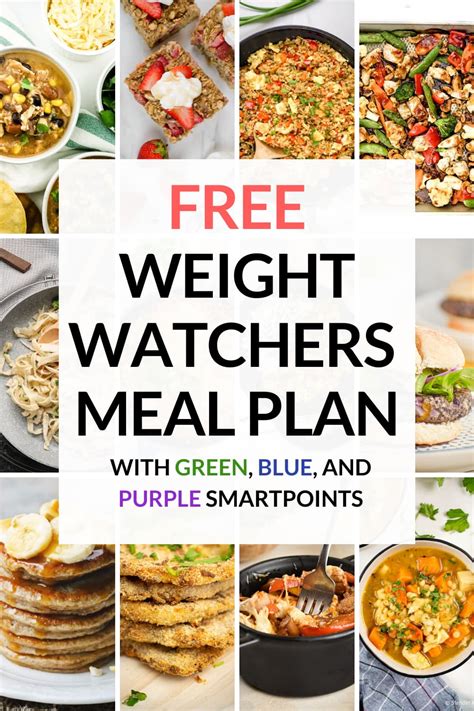 Weight Watchers Delicious Meal Plans