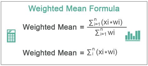 Weighted Mean Calculation