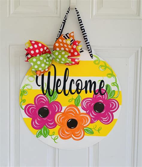 Welcome Door Hanger Ideas