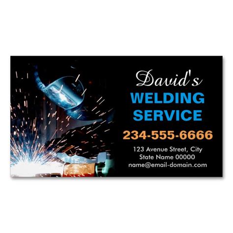 Welding Business Card Template