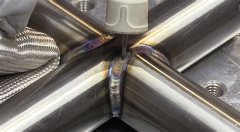 Welding stainless steel tips