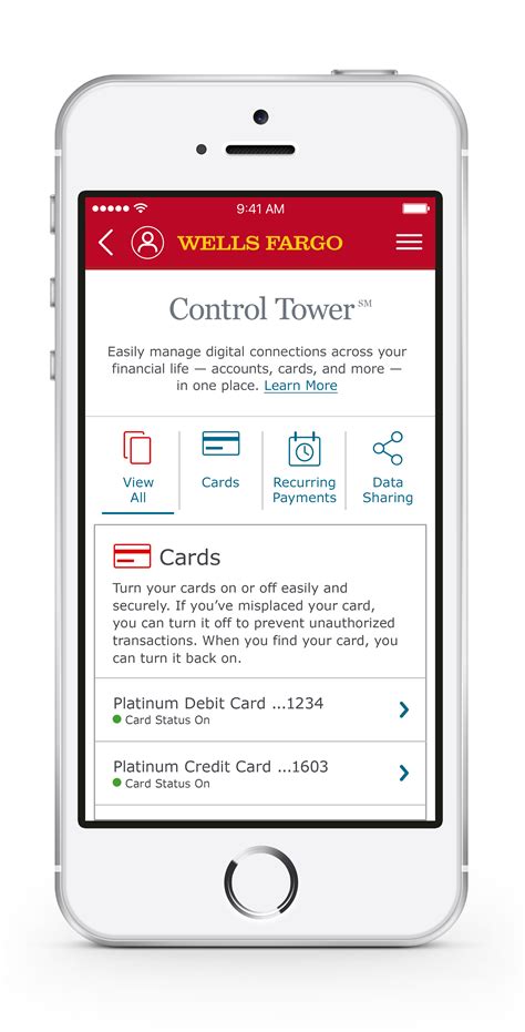 Wells Fargo App Alerts