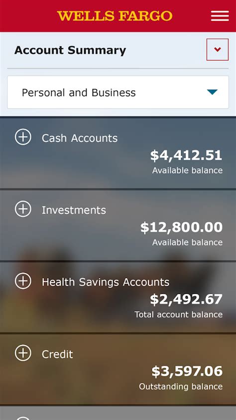 Wells Fargo App Features