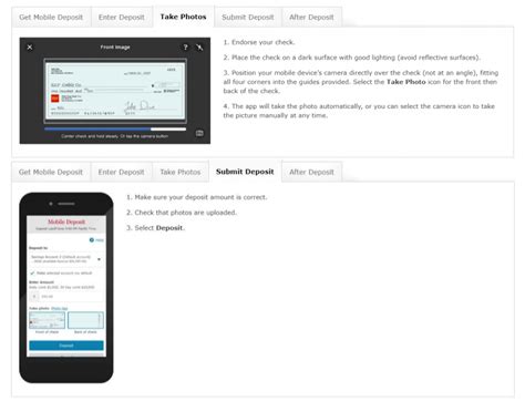 Wells Fargo Mobile Deposit Slip