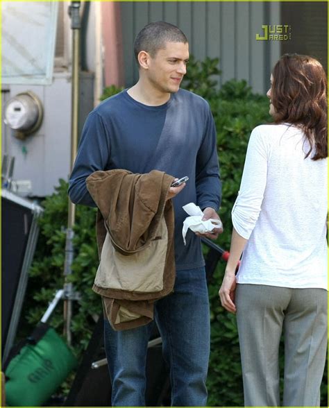 Wentworth Miller en una sesión de fotos