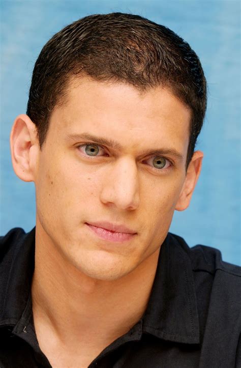 Wentworth Miller en una entrevista con un medio de comunicación