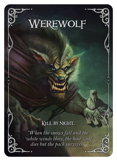 Werewolf Game Card Gallery 2