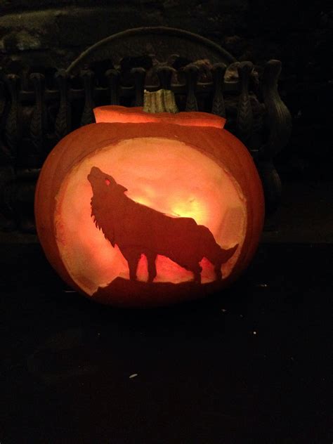 Werewolf Pumpkin Carving