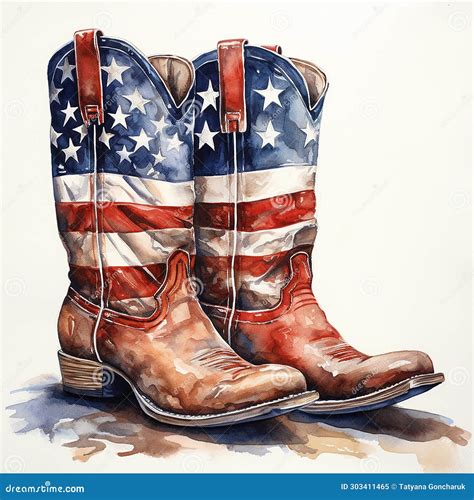 Western-Inspired Cowboy Boot Template