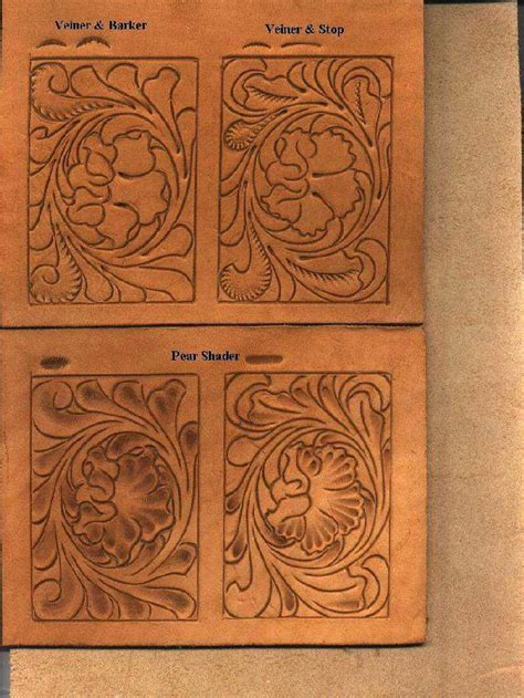 Western Leather Tooling Patterns