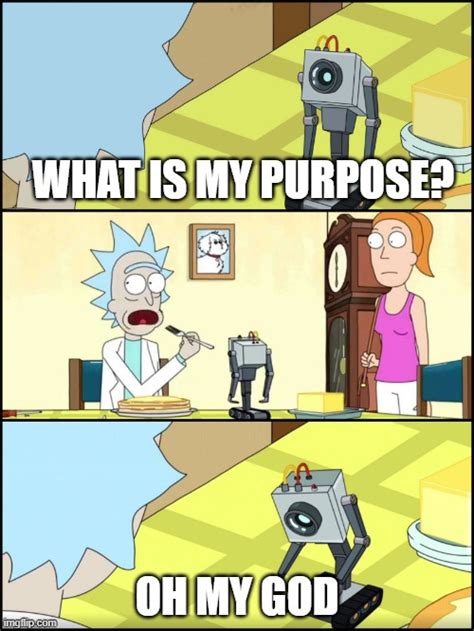 What Is My Purpose Meme Template Daily Struggles