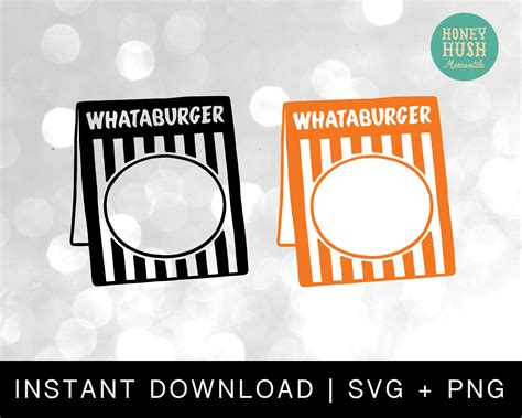 Whataburger Table Tent Template Download