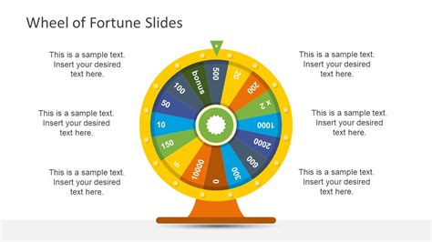 Wheel of Fortune PPT template