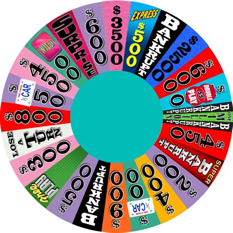 5 Editable Wheel Of Fortune Templates