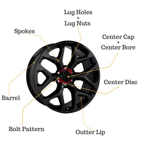 Wheel diagram template