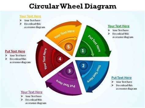 Basic wheel diagram template