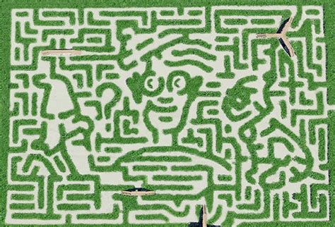 A Where's Waldo? maze printable