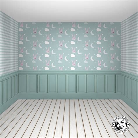 Whimsical Dollhouse Wallpaper