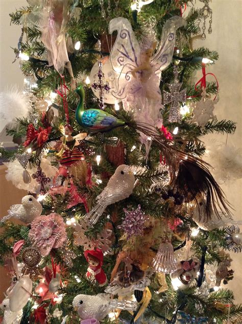 A whimsical and fairy-tale-inspired Christmas tree