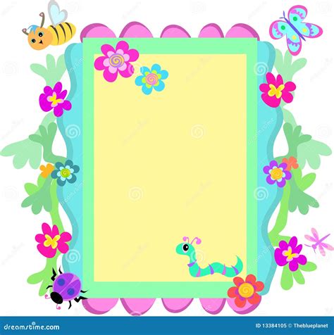 Whimsical Photo Frame Template