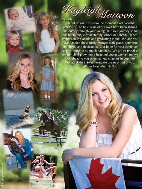 Whimsical Senior Page Template